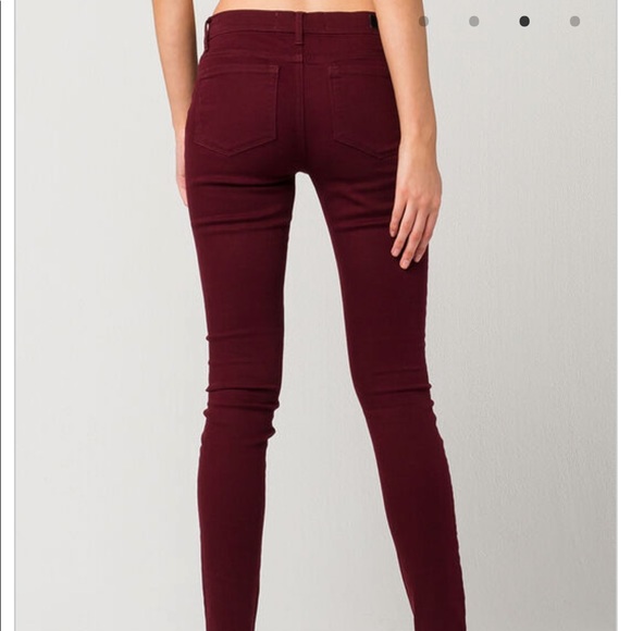 Army Green stretch jean - Picture 2 of 3